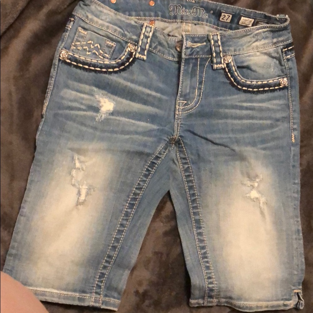 Knee high Miss me jeans